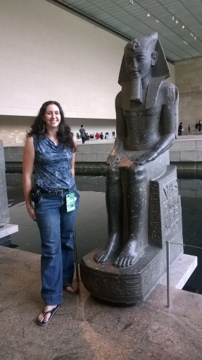 Oh, just an Egyptian statue....